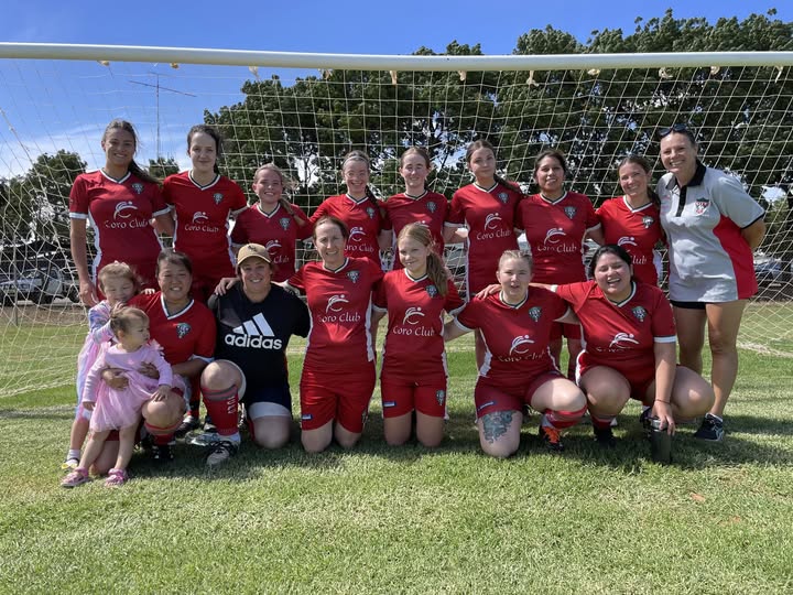 Griffith City FC Women's Team – Strength, Unity, and Passion on the Field!